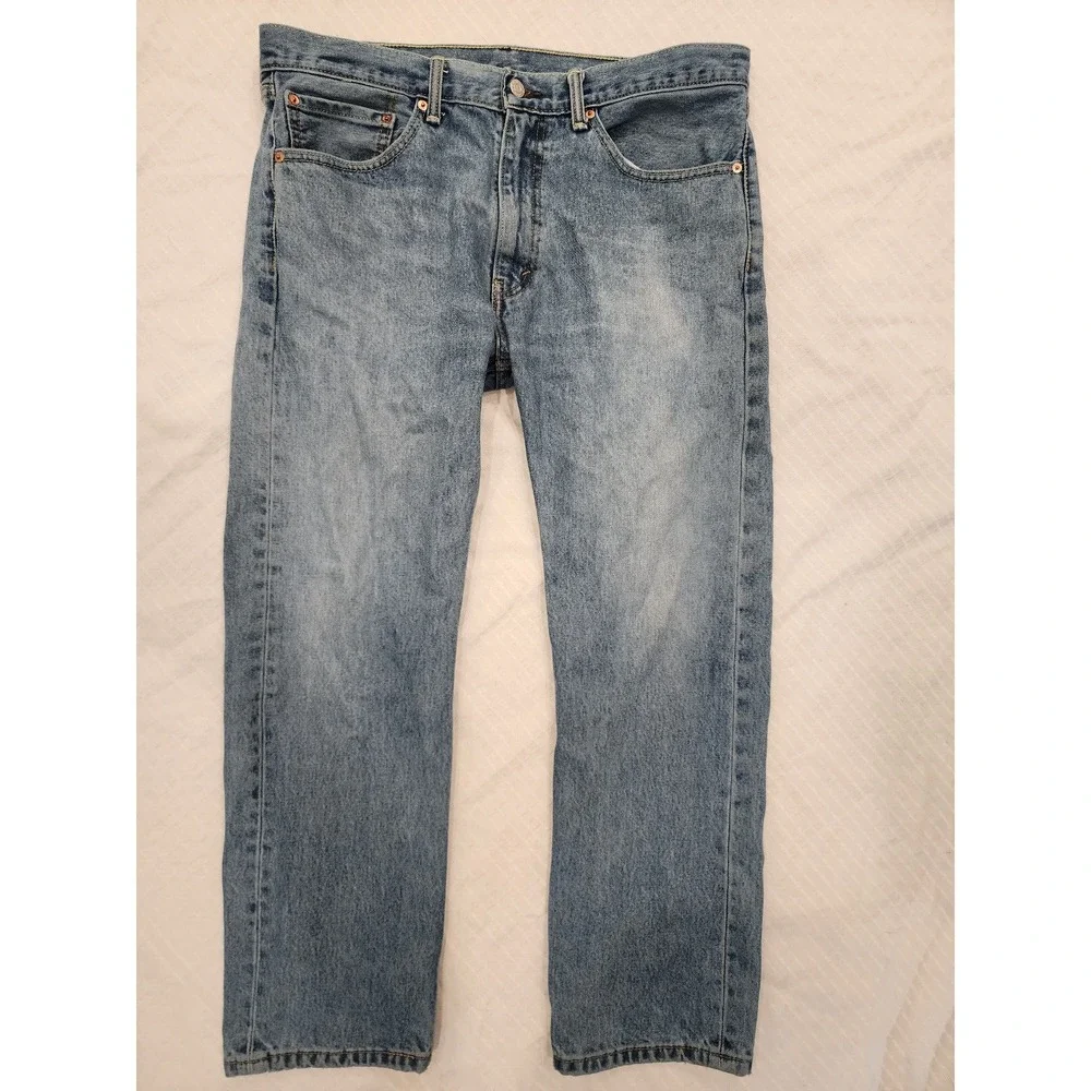 Levi's 505 jeans - Regular Fit Straight Leg -‎ Men's 36x29 medium wash